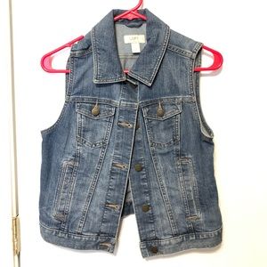 Denim vest